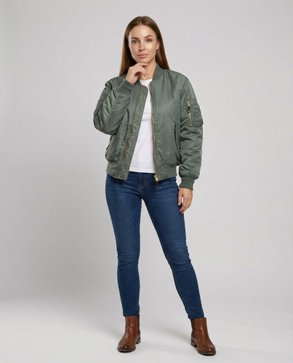 Christin | Moderne und Stilvolle Damen-Bomberjacke