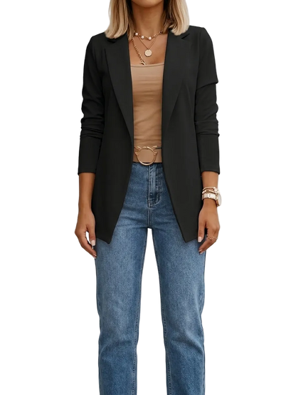 Barbara | Eleganter Drapierter Statement-Blazer