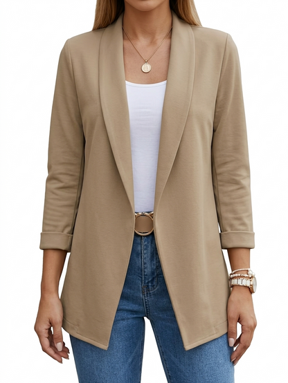 Barbara | Eleganter Drapierter Statement-Blazer