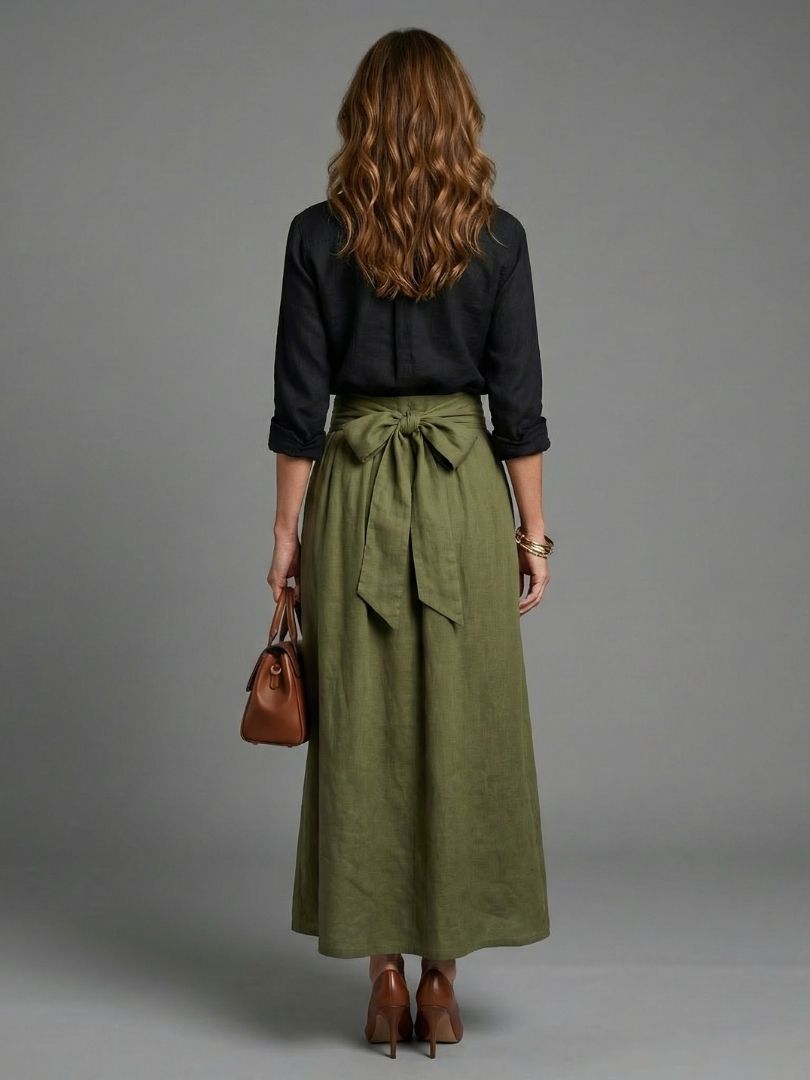 Veldora™ | Zweiteiliges Set mit Bluse und Midirock