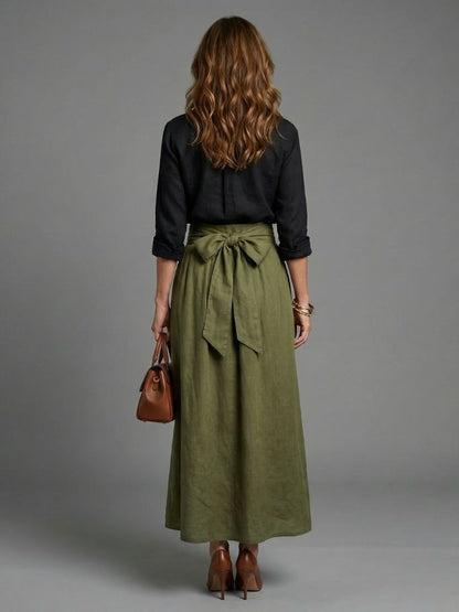 Veldora™ | Zweiteiliges Set mit Bluse und Midirock