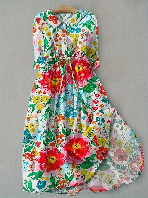 Emilia | Elegantes florales Sommerkleid für Damen