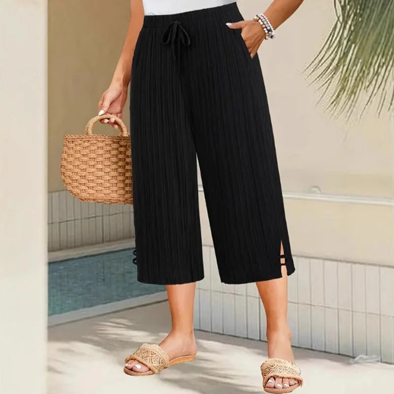 Hannah | Stilvolle Faltenhose für entspannte Eleganz