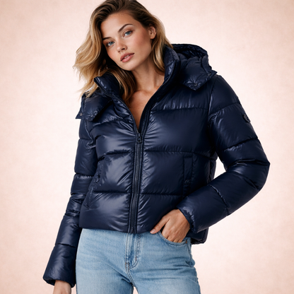 Hedda | Stilvolle und warme Damen-Daunenjacke für den Winter