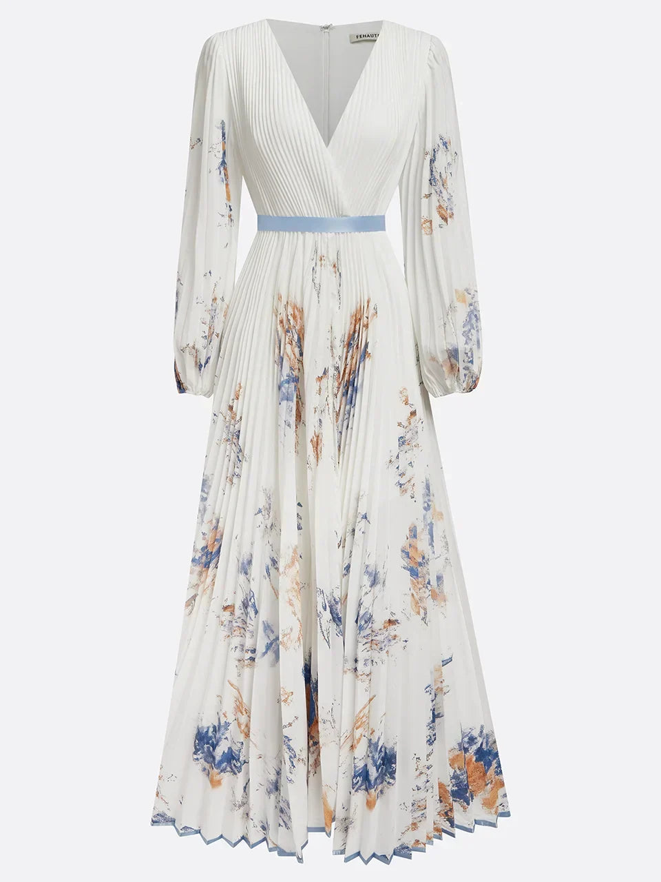 Liora | Elegantes Plissee-Maxikleid