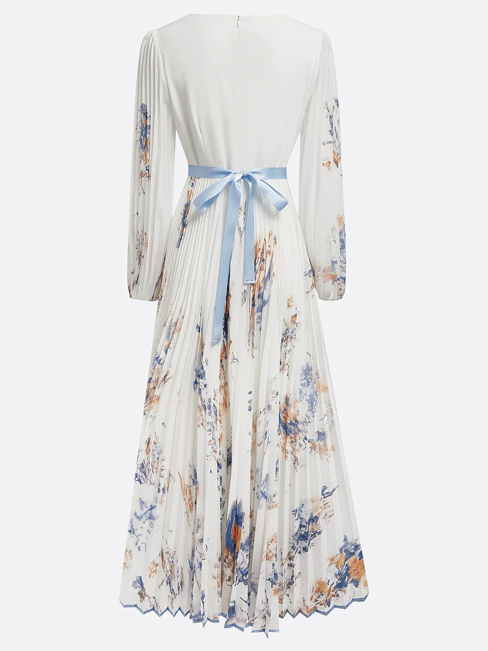 Liora | Elegantes Plissee-Maxikleid