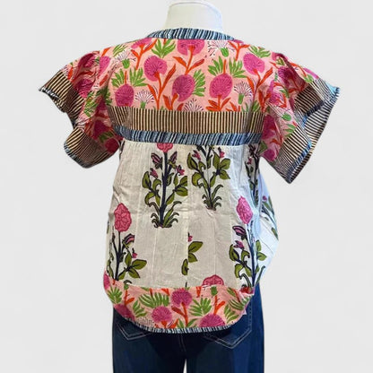 Luviaren™ | Damen Bluse mit Stickerei im Boho-Stil
