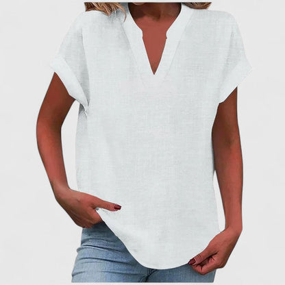 Luviaren™ | Bluse mit V-Ausschnitt