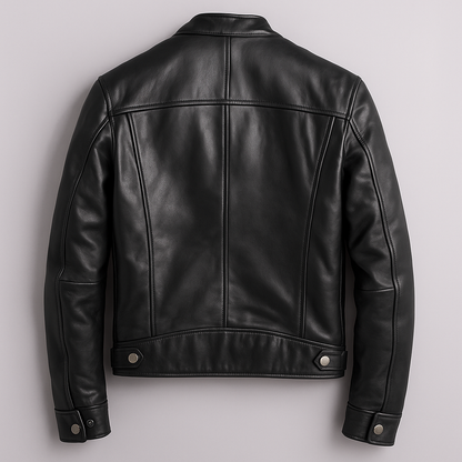 Hoffmann | Klassische Lederjacke im Vintage-Stil