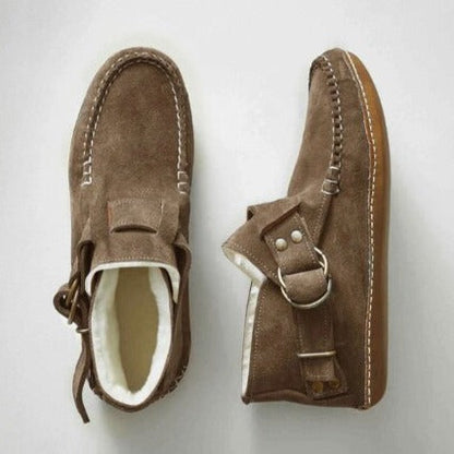 Nordstern™ | Gefütterte Wildleder-Stiefeletten mit Memory-Schaum