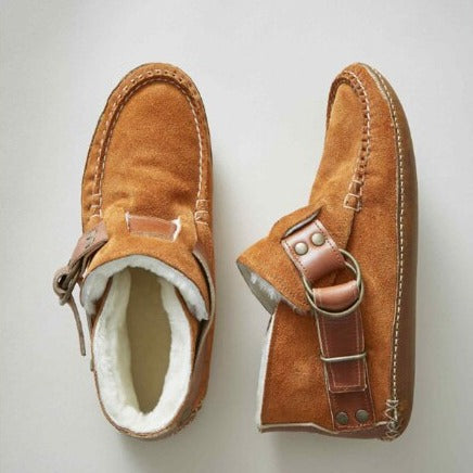 Nordstern™ | Gefütterte Wildleder-Stiefeletten mit Memory-Schaum