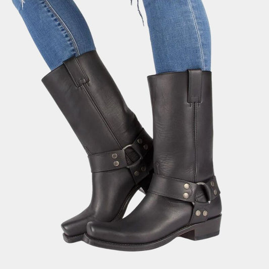 Andrea | Elegante und bequeme Vintage-Cowgirl-Stiefel
