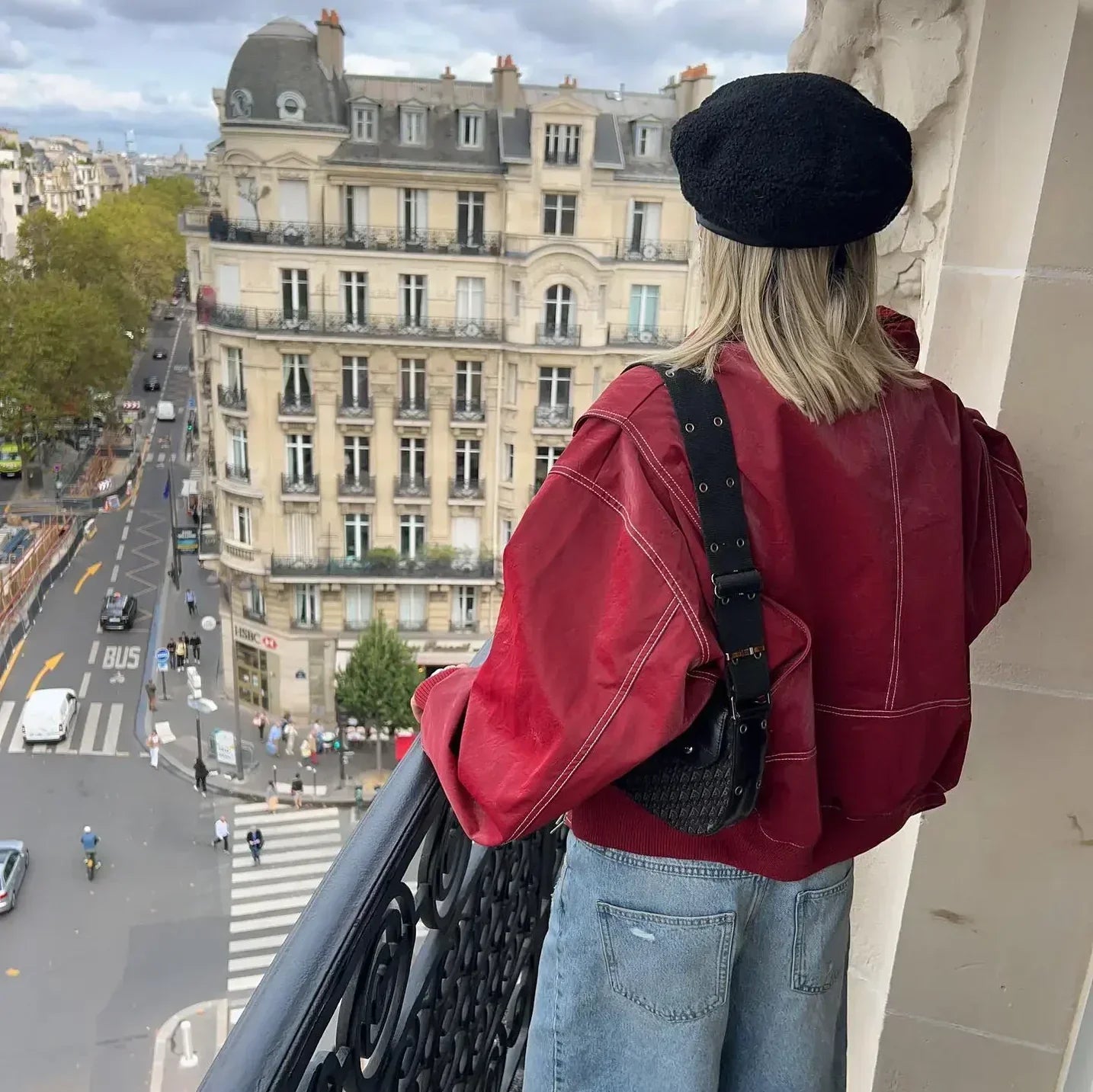 Aurelia | Oversize-Jacke aus veganem Leder