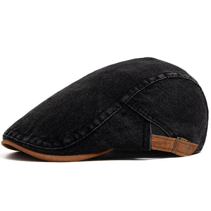 Felix | Klassische Denim Flat Cap