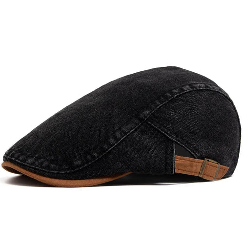 Felix | Klassische Denim Flat Cap