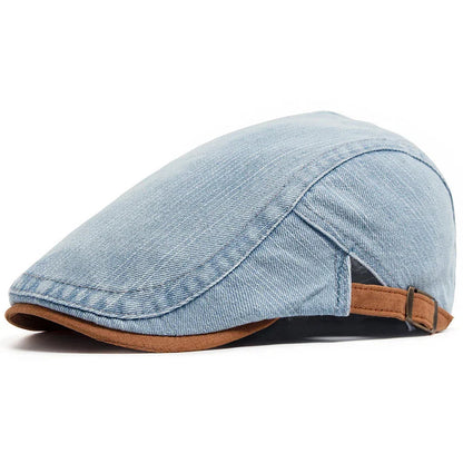 Felix | Klassische Denim Flat Cap