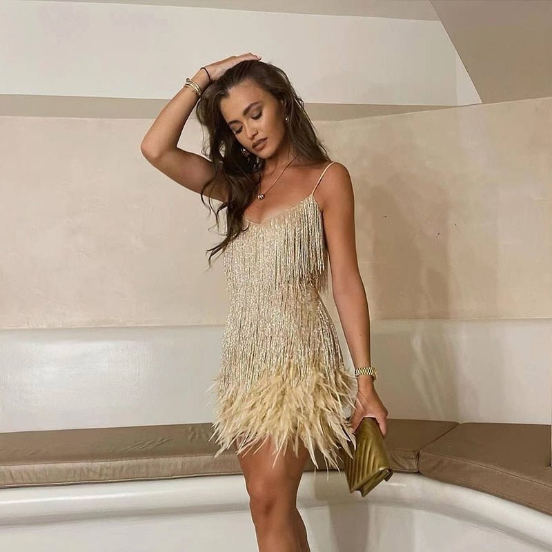 Lena | Elegantes und funkelndes Cocktailkleid