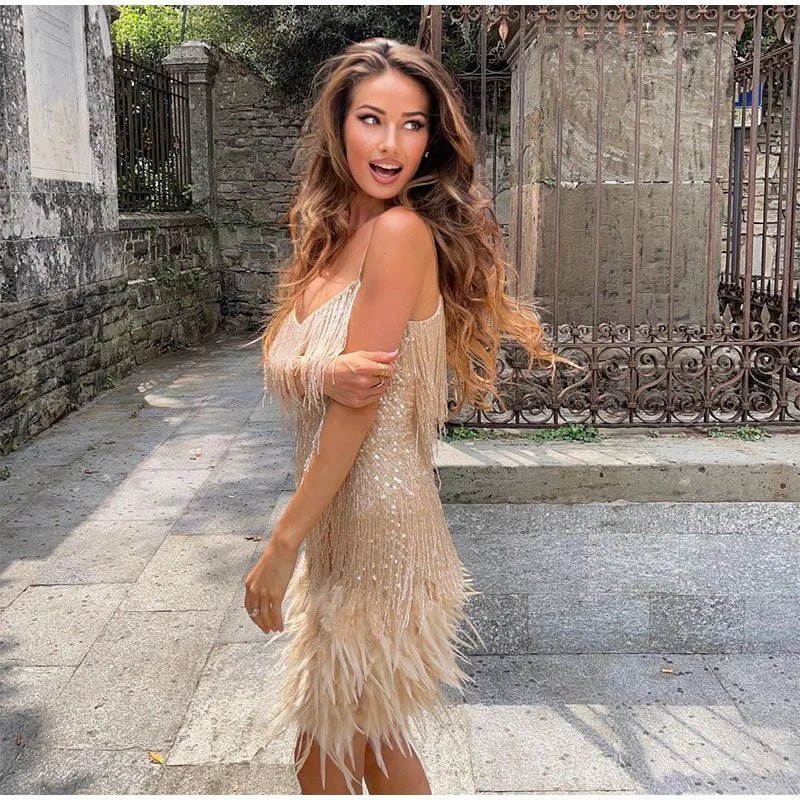 Lena | Elegantes und funkelndes Cocktailkleid