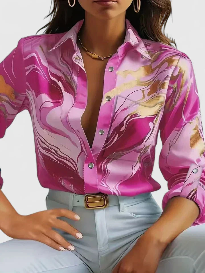 Luviaren™ | Klassische Damenbluse mit bequemer Passform
