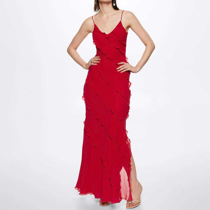 Lena | Elegantes und Bequem Langes Kleid