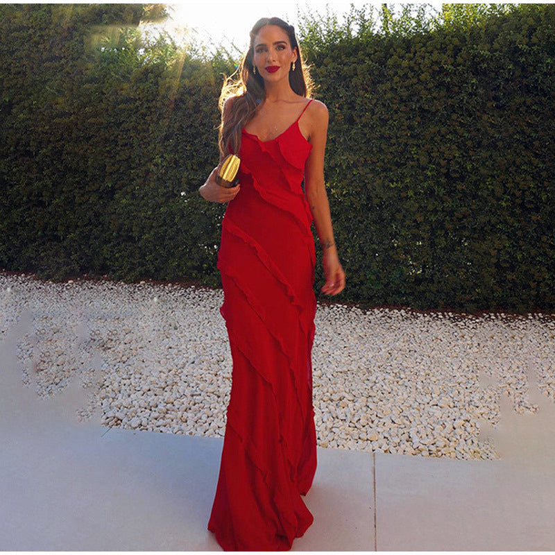 Lena | Elegantes und Bequem Langes Kleid