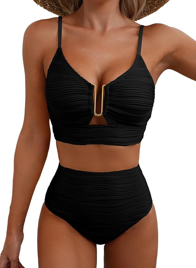 Hannah | Komfortabler Damen Bikini mit High-Waist Passform