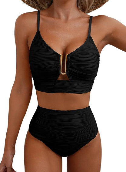 Hannah | Komfortabler Damen Bikini mit High-Waist Passform