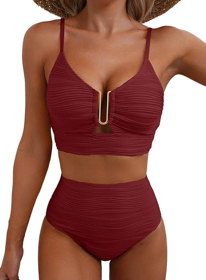Hannah | Komfortabler Damen Bikini mit High-Waist Passform
