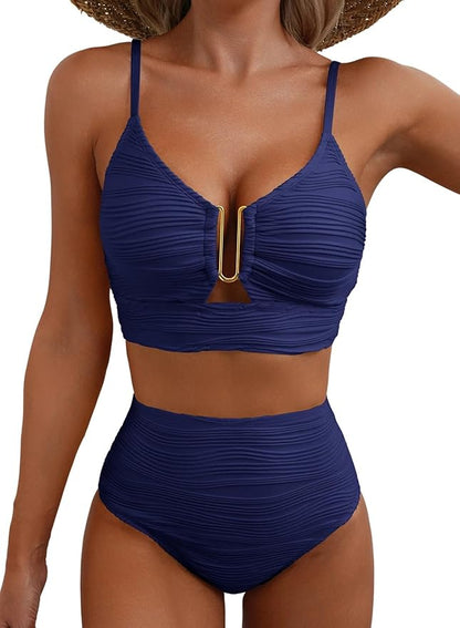 Hannah | Komfortabler Damen Bikini mit High-Waist Passform