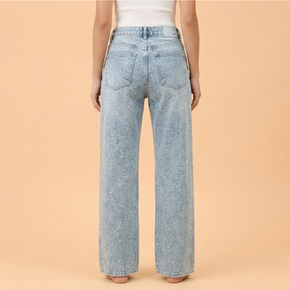 Daniela | Elegante und bequeme Glitzerjeans