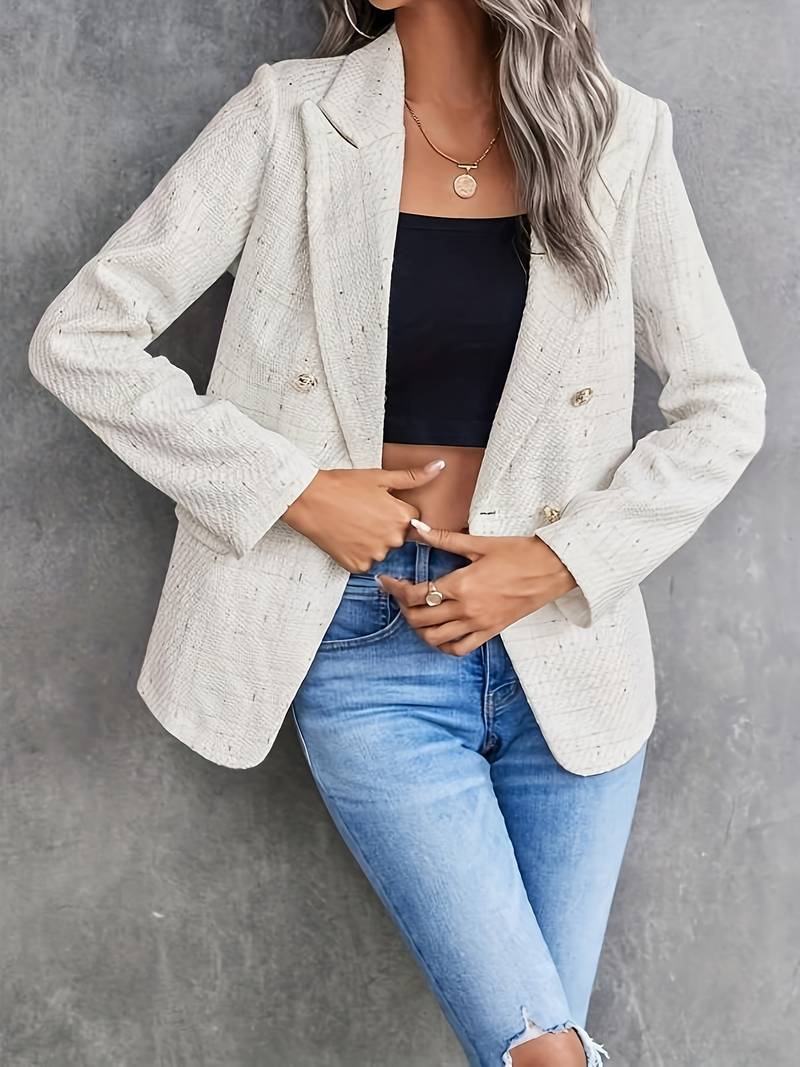 Eiffel | Eleganter und vielseitiger Damenblazer mit Reverskragen