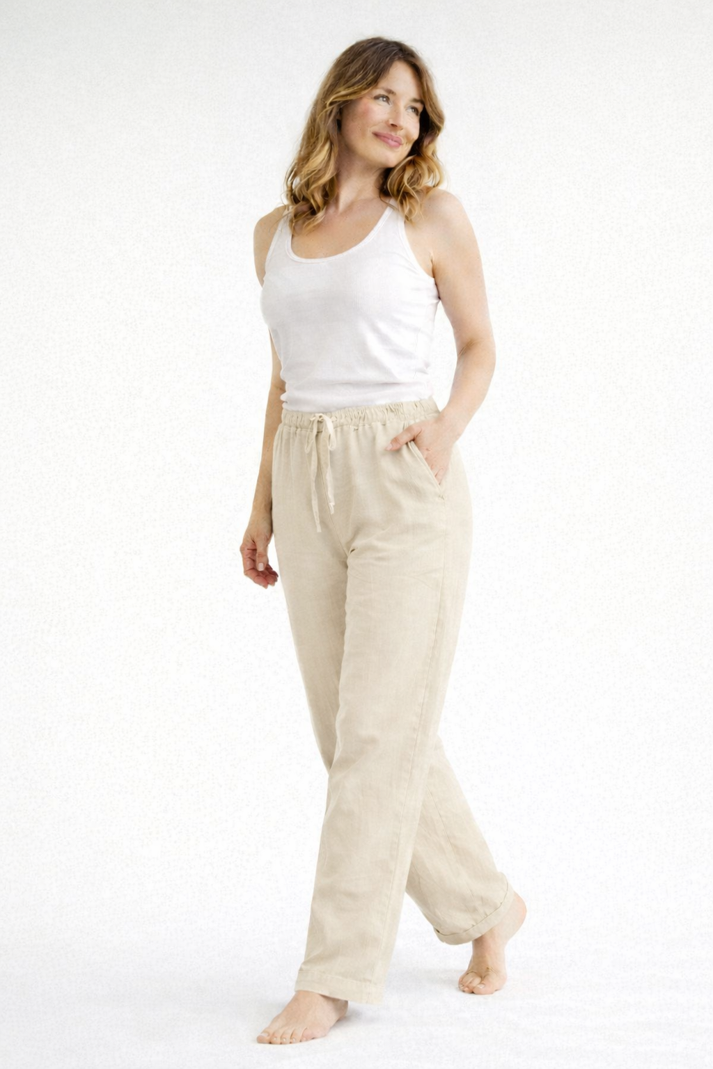 Liora | Bequeme und stilvolle Hose mit hoher Taille