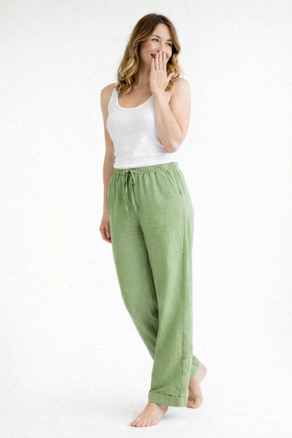Liora | Bequeme und stilvolle Hose mit hoher Taille