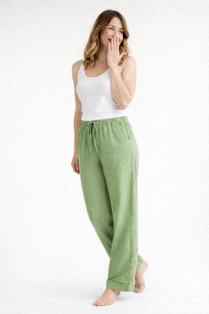 Liora | Bequeme und stilvolle Hose mit hoher Taille