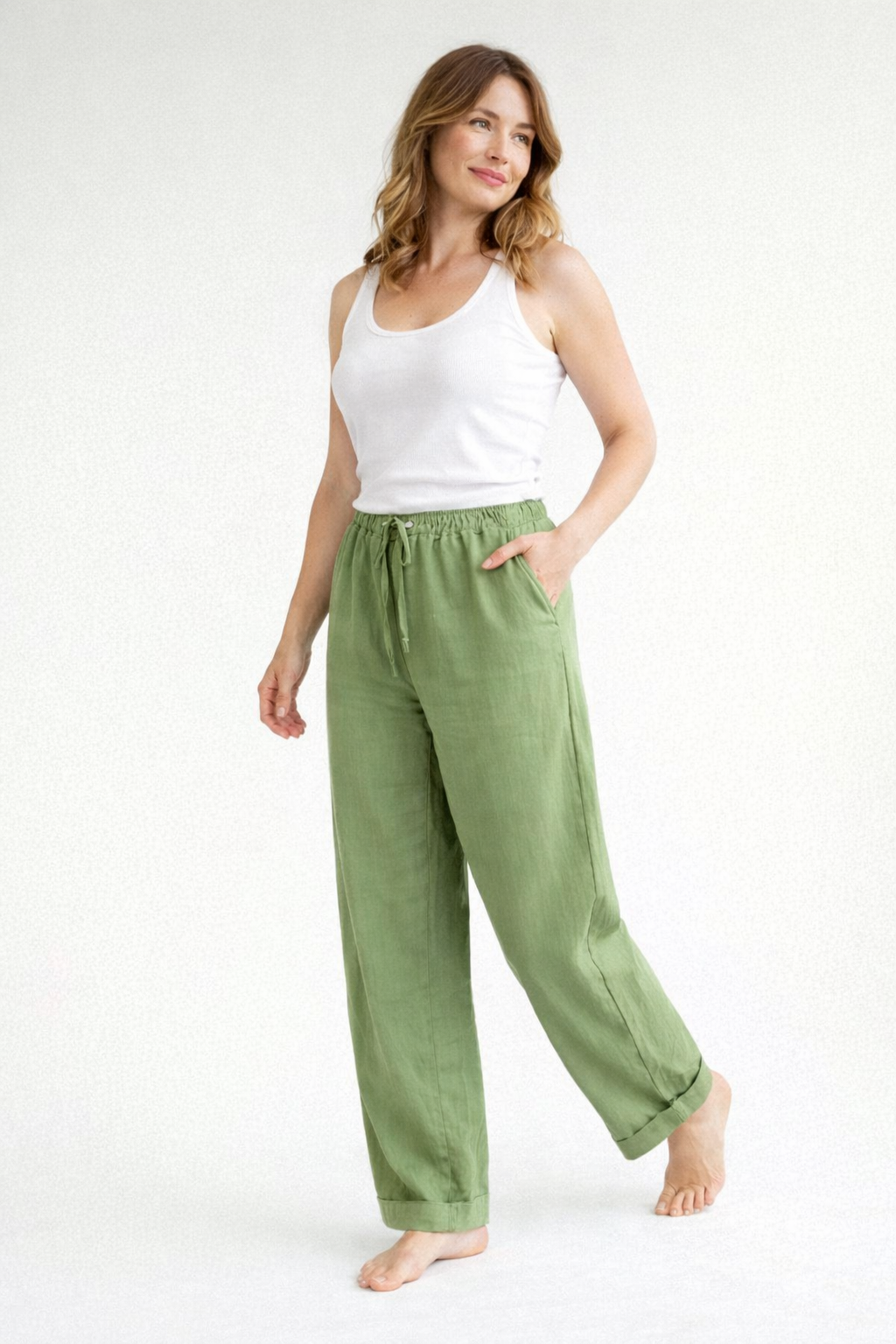 Liora | Bequeme und stilvolle Hose mit hoher Taille