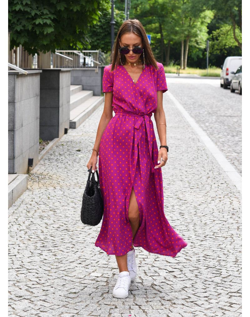 Lea | Luftiges und Stilvolles Sommer-Wickelkleid
