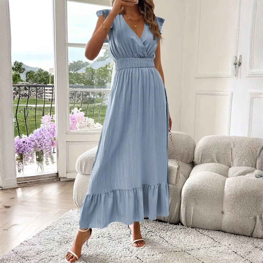 Emma | Elegantes und luftiges Maxi-Kleid für Damen