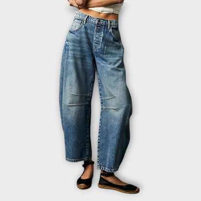 Juna | Klassische Wide-Leg-Jeans mit Komfort