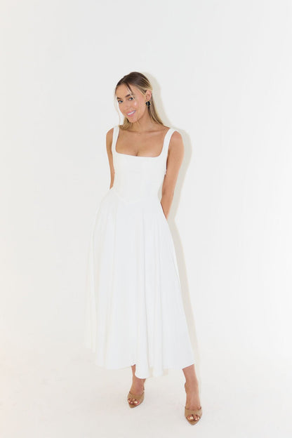Kerstin | Elegantes Midikleid für stilvolle Auftritte