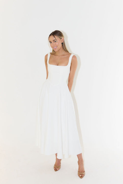 Kerstin | Elegantes Midikleid für stilvolle Auftritte