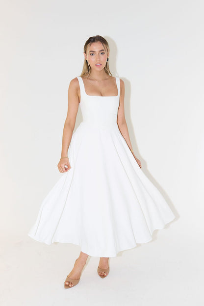 Kerstin | Elegantes Midikleid für stilvolle Auftritte