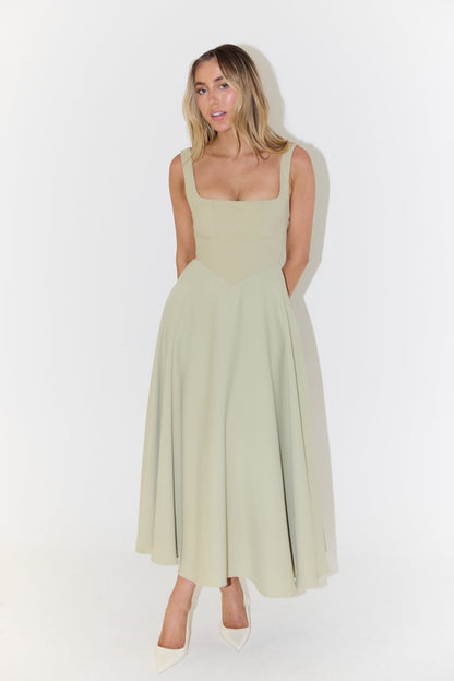 Kerstin | Elegantes Midikleid für stilvolle Auftritte