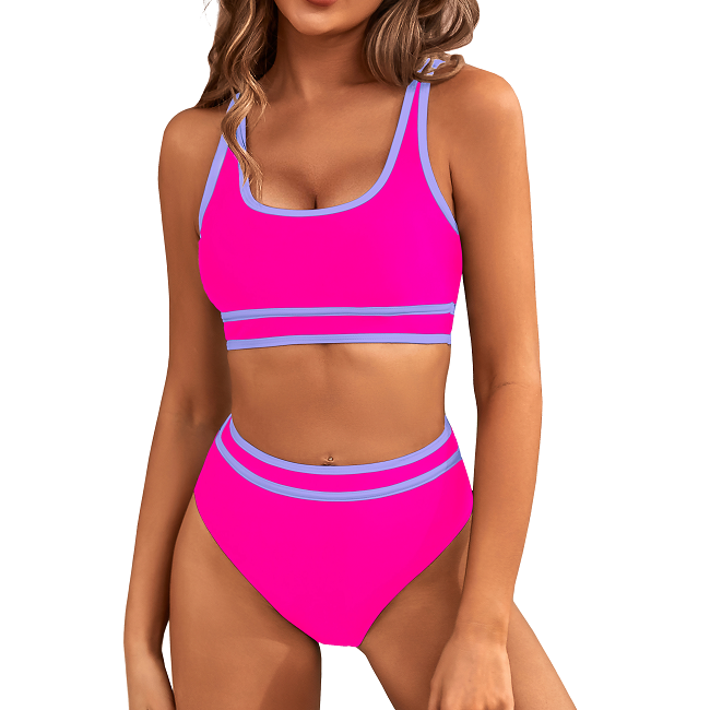 Emilia | Sportliches Damen Bikini-Set mit High-Waist Komfort