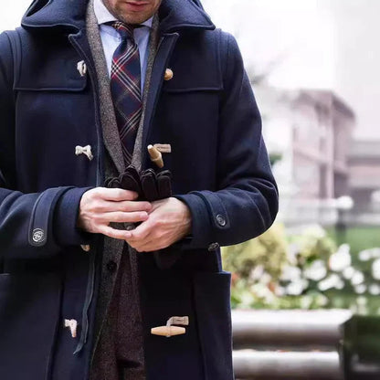 Emil | Eleganter und warmer Wollmantel für Herbst und Winter