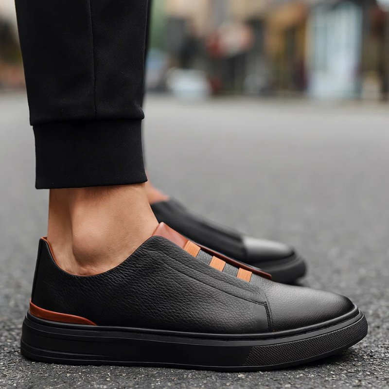 Ben | Elegante Herren-Slip-On-Sneaker aus Echtleder