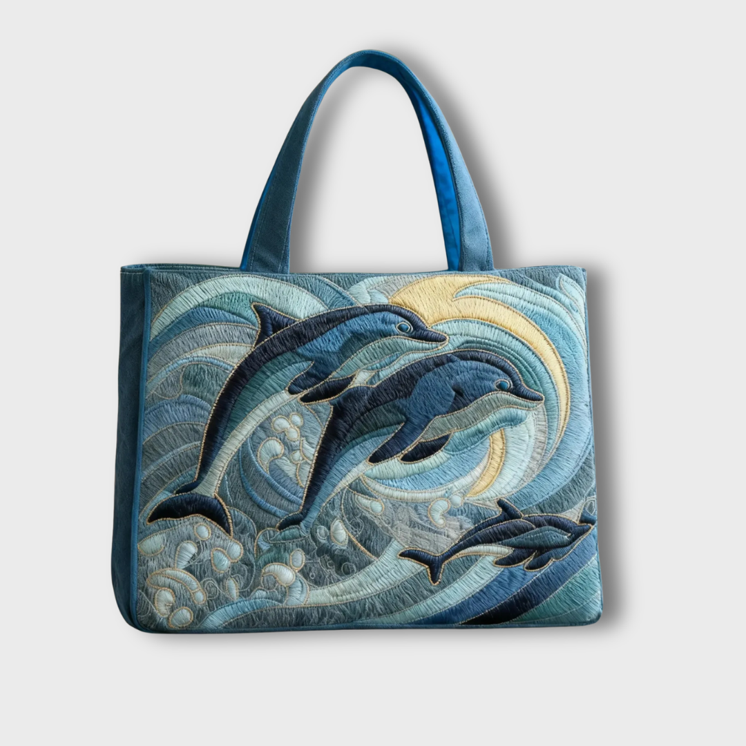 Stahlberg™ | Handtasche mit Wellensteppung