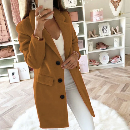 Herman | Moderner, langer Damenblazer