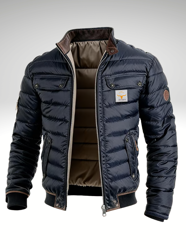 Florian | Moderne Gepolsterte Herren Urban Jacke für Stil und Wärme