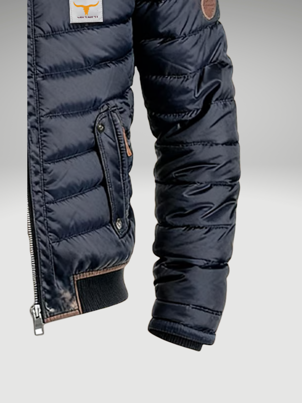 Florian | Moderne Gepolsterte Herren Urban Jacke für Stil und Wärme