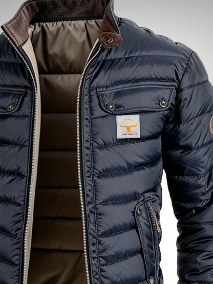 Florian | Moderne Gepolsterte Herren Urban Jacke für Stil und Wärme